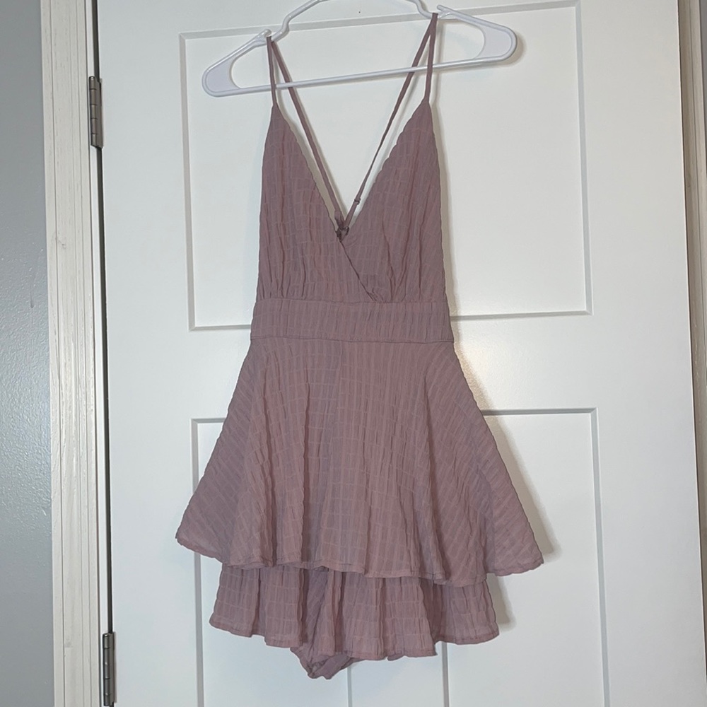Blush pink romper